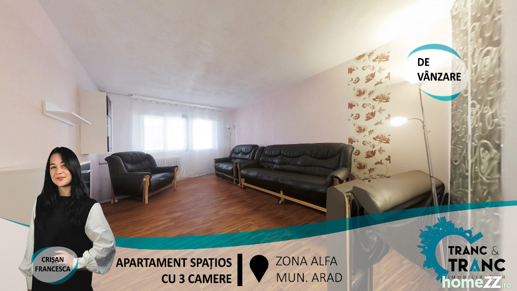 Apartament 3 camere, Alfa