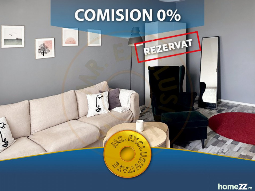 Apartament 2 camere, Ozana, comision 0%