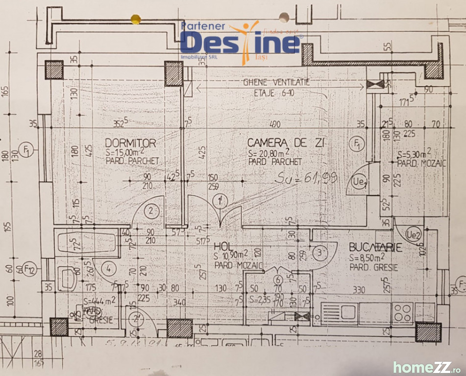 Apartament 2 camere, Frumoasa