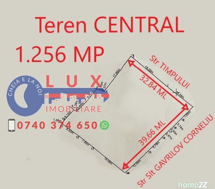 Teren, 1256 m²