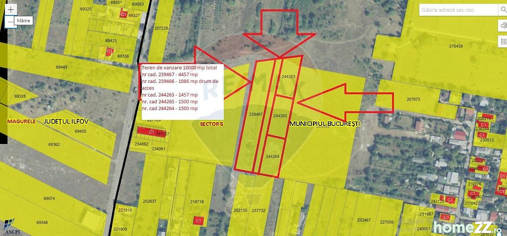 Teren, 10000 m²