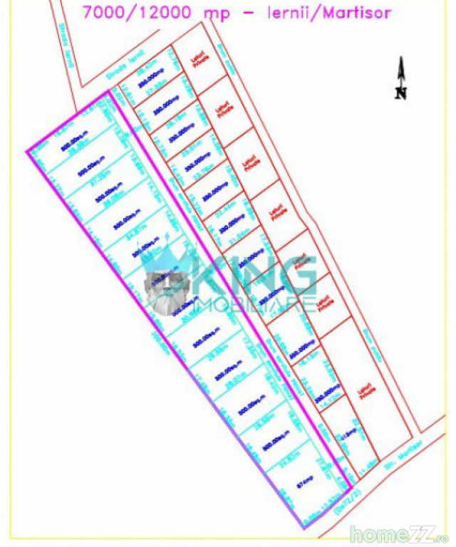 Teren, 7000 m²