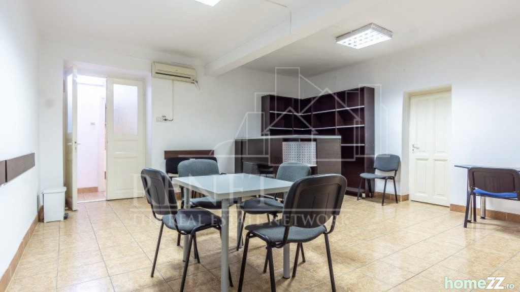 De inchiriat 4 camere 90 mp demisol, Gara de Nord, ideal bir
