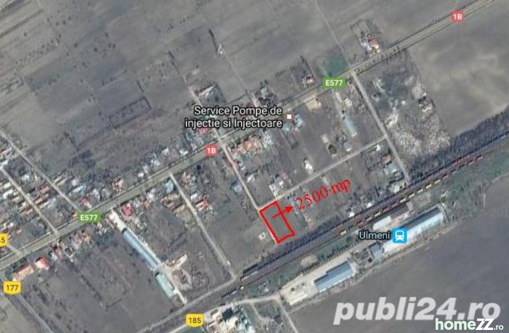 Teren Ulmeni, buzau, 2500 mp intravilan