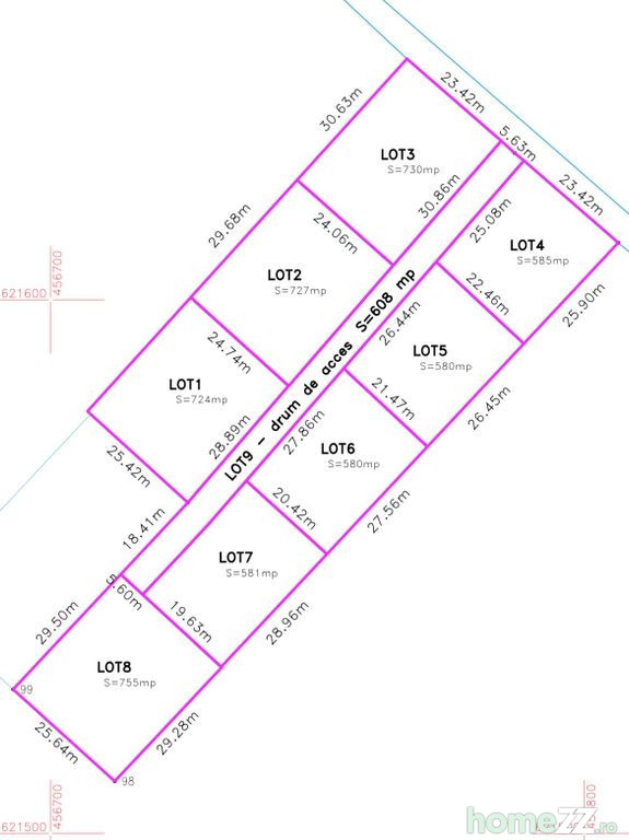 Teren, 5800 m²