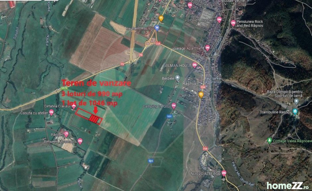 Teren, 990 m²