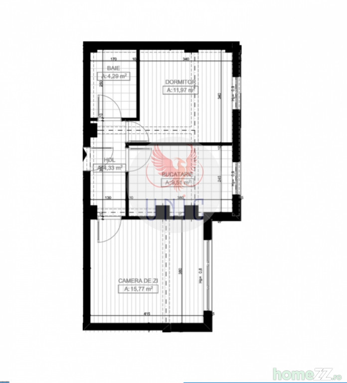 Apartament 2 Camere Cornitoiu. (ID: 2816)