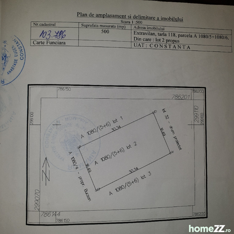 Teren, Viile, Constanța 500mp