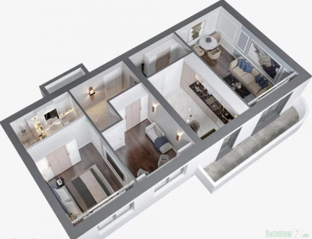 Comision 0%, aproape de centru, Apartament 3 camere