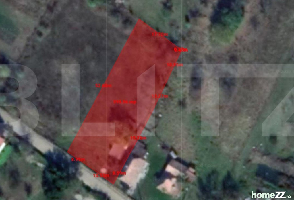 Teren, 1000 m²