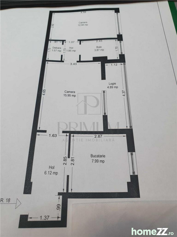 Apartament 2 camere, Circumvalatiunii