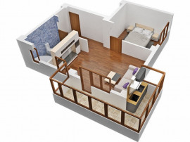 Apartament 2 camere - Militari Residence