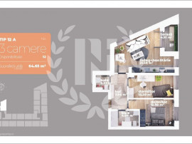 Apartament 3 camere Titan
