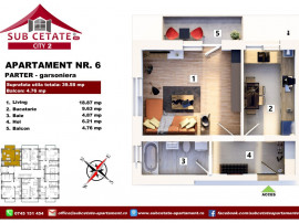 Garsoniera in cartier SUBCETATE si cu credit bancar