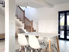 Casă modernă, tip duplex, de inchiriat, 88 mp + 200 mp ter