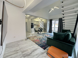 Penthouse cu 3 camere si 2 bai complet mobilat si utilat ...