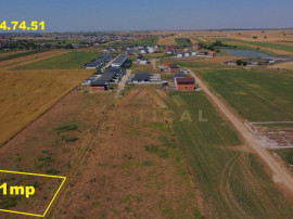 Teren INTRAVILAN cu gaz si curent - com Berceni