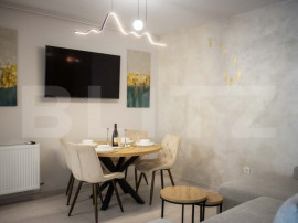 Apartament cu 3 camere, mobilat si utilat, la doar 5 minute