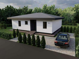Casă nouă cu 2 dormitoare, 2 băi și teren 515 mp, l&acirc;ng?