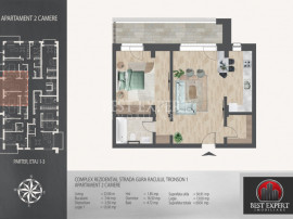 2 camere Incalzire Pardoseala -Acces Rapid metrou N.Teclu