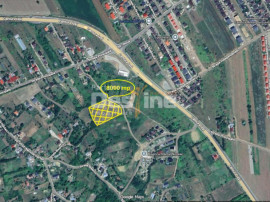 Teren compact intravilan 8000 mp vedere spre Lac, utilităț