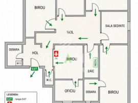 Spațiu birouri 100 mp,ultracentral Cluj-Napoca&ndash;Str.Iuliu
