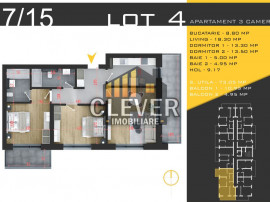 Apartament 3 camere-Metrou Teclu-Theodor Pallady-Sector 3