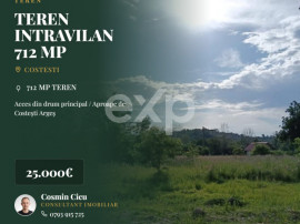 TEREN INTRAVILAN 712 MP | 17 ML DESCHIDERE | UTILITĂȚI | A