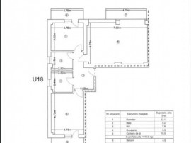 Apartament 3 camere, 97 mp, zona Pacurari-Rediu
