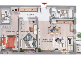 Apartament 3 camere MR79.78