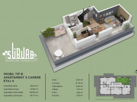 Duplex 3 camere The Suburb Buftea