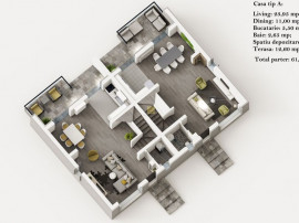 Duplex 3 camere | Mansarda | Cartier Rezidential