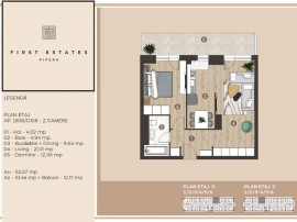 First Estates Pipera - Oferta apartament 2 camere 89 000 euro + TVA