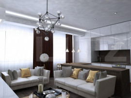 Apartament 3 camere, 74 mp, modern lux, etaj intermediar, li
