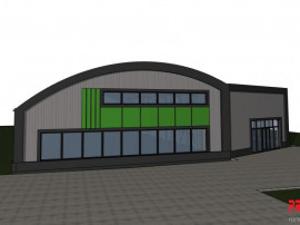 Moinesti- Hala 1.300 mp- se configureaza si compartimenteaza