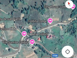Teren extravilan Colibita (29 ari) situat la coada lacului