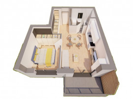 Apartament 2 camere NOUL BLOC R39 COMISION 0 ARED l&acirc;nga AFI