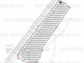 Teren si platforma betonata cu acces rapid la Autostrada Mol