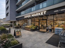 Obor - Avrig Park | Spațiu Comercial 120 mp | Vitrină 6 ml