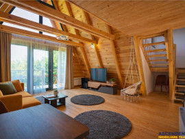 3 rezidente elegante, tip A frame, constructie 2025, Moieciu