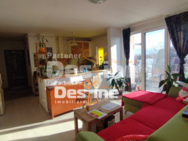 Apartament 3 camere, semidecomandat, etaj 4, mobilat