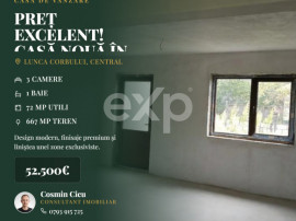 PREȚ EXCELENT! CASĂ NOUĂ &Icirc;N PĂDUREȚI | TEREN 667 MP |