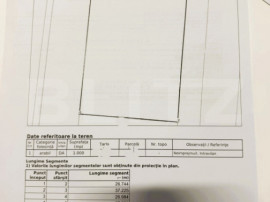 Teren de vanzare, 10 ari, 37 m deschidere, zona Dumbraveni