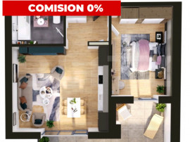 Comision 0 | Apartament de vanzare, 2 camere, 54 mp, zona