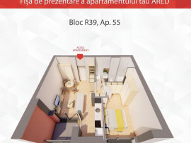 Apartament nou tip PENTHOUSE la ARED Comision 0
