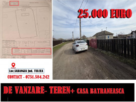 Casa + teren in SABANGIA -jud TULCEA