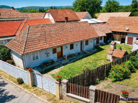 Casa traditionala din lemn, cu sura din piatra, Arcus, Covas