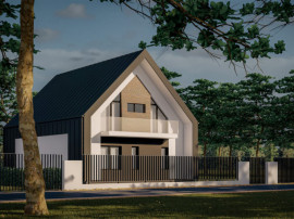 Casă P+M la roșu de v&acirc;nzare &icirc;n Catalina &ndash; zonă liniș
