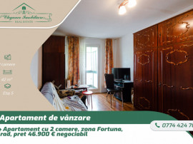 Apartament cu 2 camere,zona Fortuna,Arad