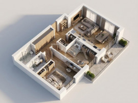 Apartament 3 camere, Ferdinand